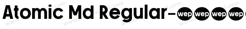 Atomic Md Regular字体转换